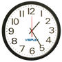 TS4142 12.5" Wireless Synchronized Analog Clock