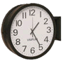 TS4147 Double Sided 12.5" Wireless Synchronized Analog Clock
